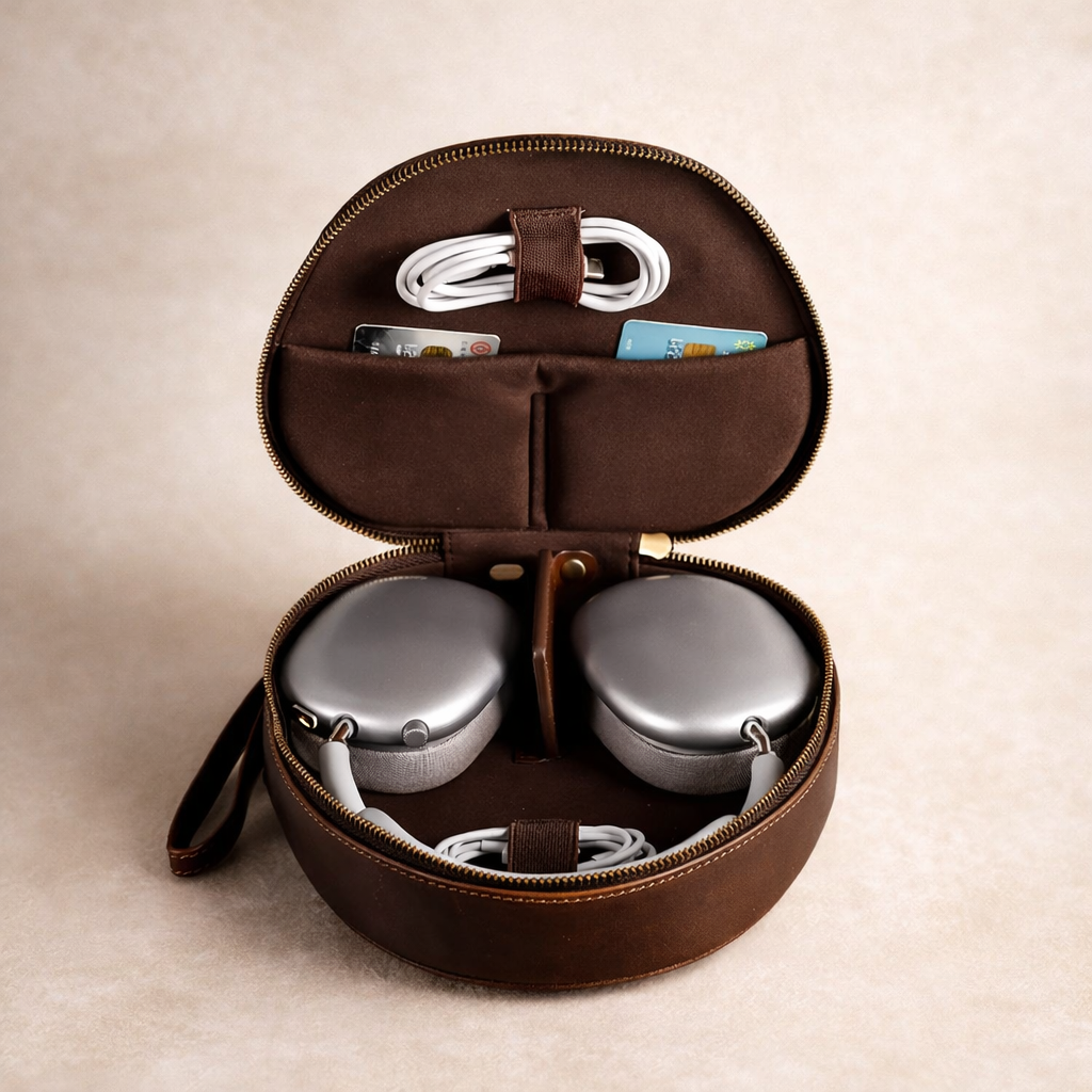 Airpods Max/Sony Headphone Case - Handcrafted Tigre X Studio