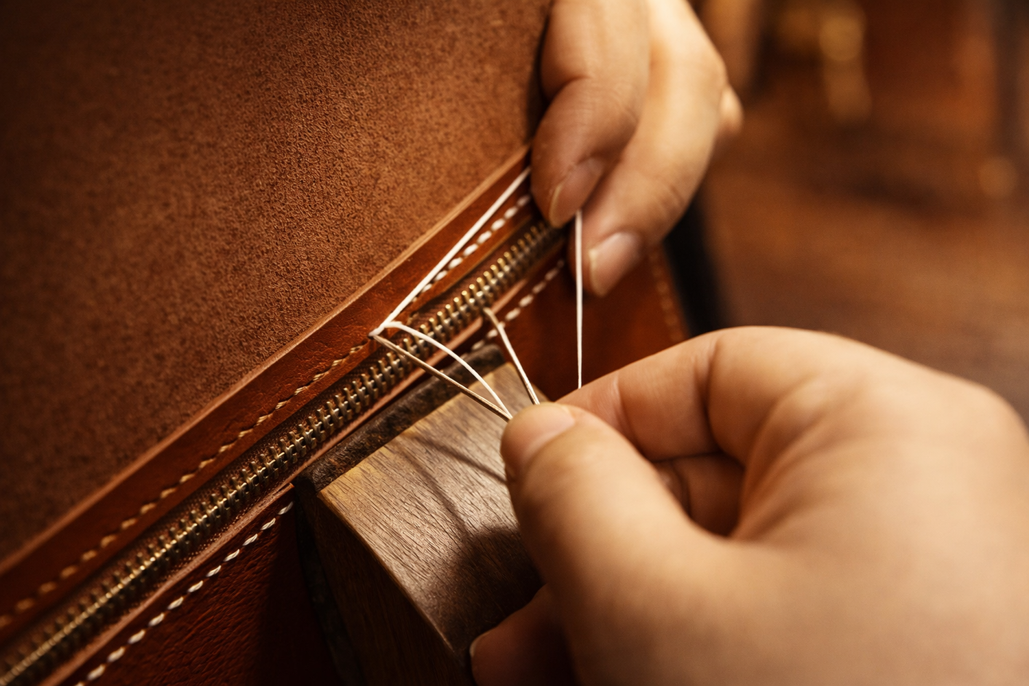 full grain leather craftsmanship close up stitching detail handmade leather goods
premium leather stitching detail handcrafted full grain leather accessories
durable leather stitching technique close up full grain leather craftsmanship
handcrafted leather detail premium full grain leather texture TigreX