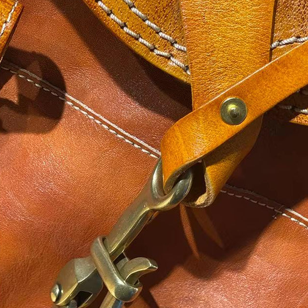 Leather Biker Backpack – Route 66 Etsy