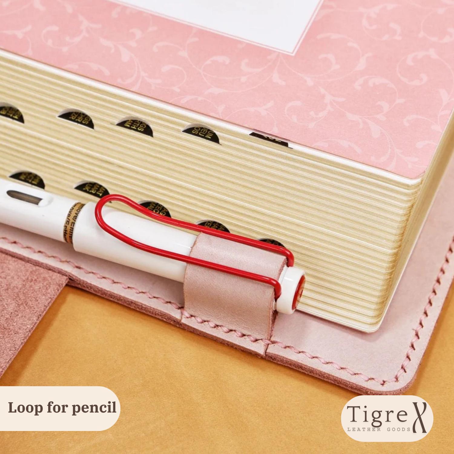 Personalized Pink Leather Bible Cover for Women, KJV Bible Case with Handle, Custom Engraved Christian Gift, Handmade & Hand Stitched Etsy