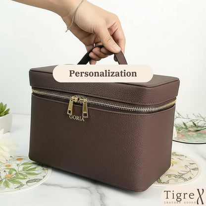 Leather Cosmetic Bag - Tigre X Studio