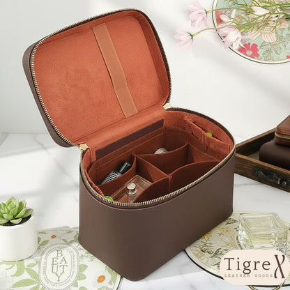 Leather Cosmetic Bag - Tigre X Studio