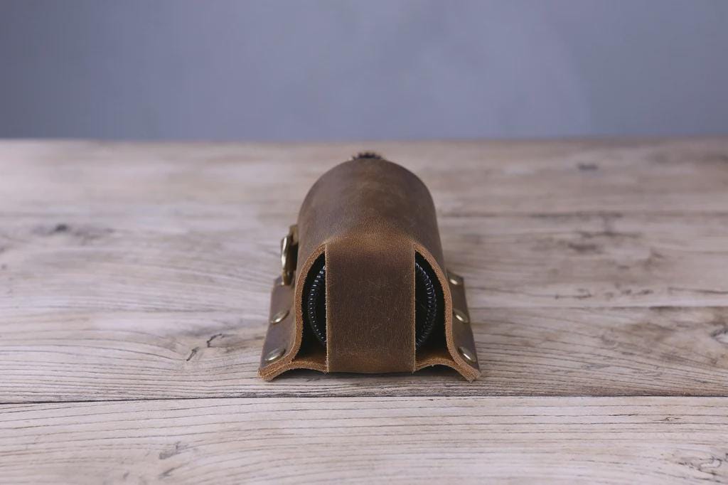 Leather Beer Holster - Tigre X Studio