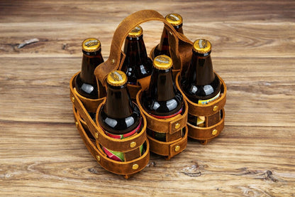 Leather Beer Holster - Tigre X Studio