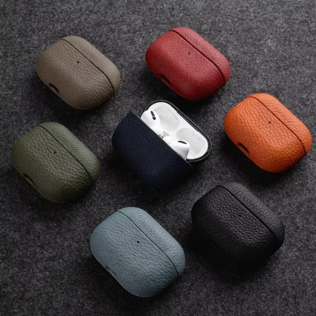 Cowhide AirPods Case - Wireless Etsy