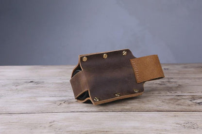 Leather Beer Holster - Tigre X Studio