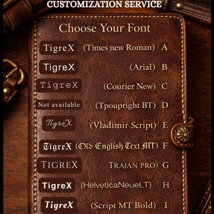 Leather Family Passport Holder Tigre X Studio