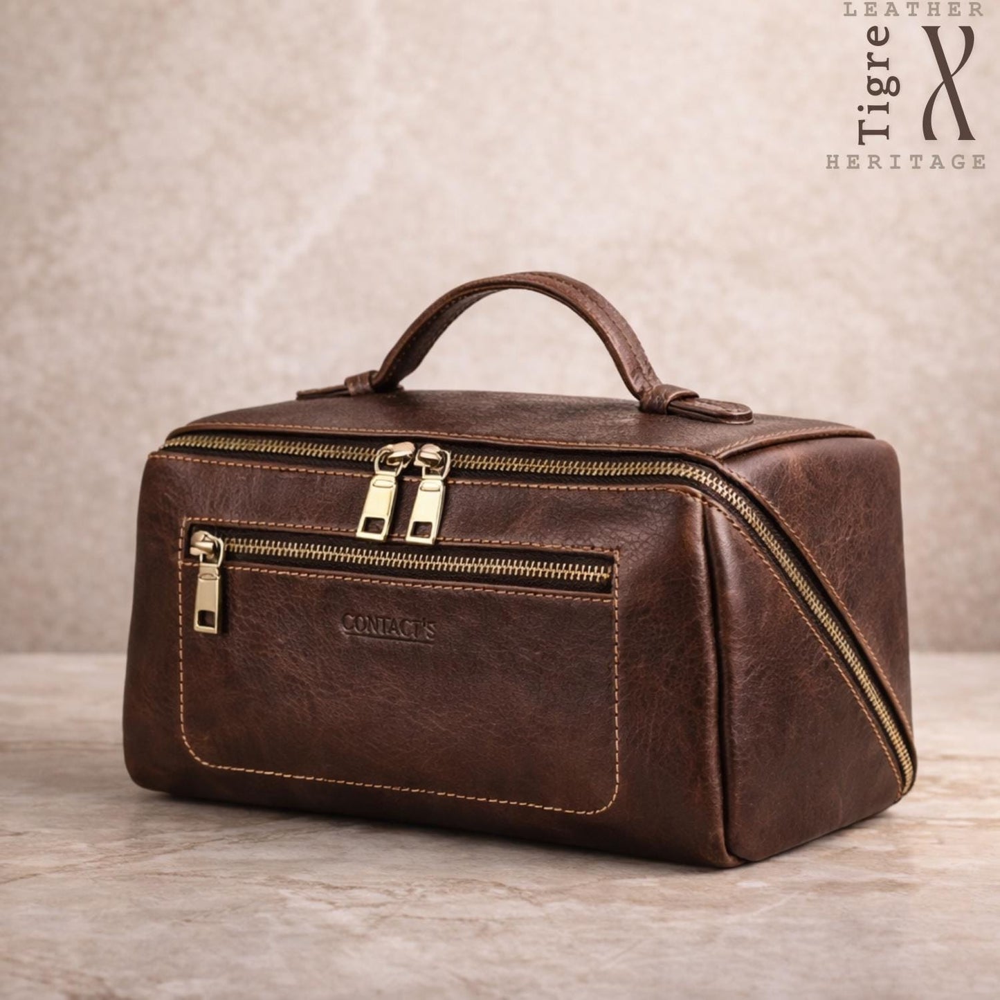 Leather Toiletry Bag for Men  Full Grain Travel Dopp Kit, Personalized Leather Wash Bag, Luxury Grooming Organizer, Gift for Him Etsy