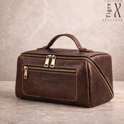 Leather Toiletry Bag for Men  Full Grain Travel Dopp Kit, Personalized Leather Wash Bag, Luxury Grooming Organizer, Gift for Him Etsy